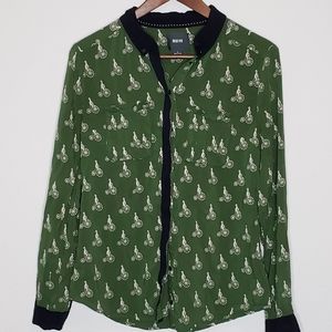 Anthropologie Maeve 6 Bagatelle Bicycle Print